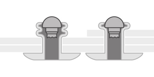 Trhací nýt SARIV Al/St 4,8x10x16 MULTI VH